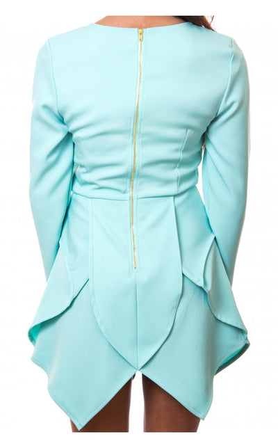 Sisi Aqua Shift Dress