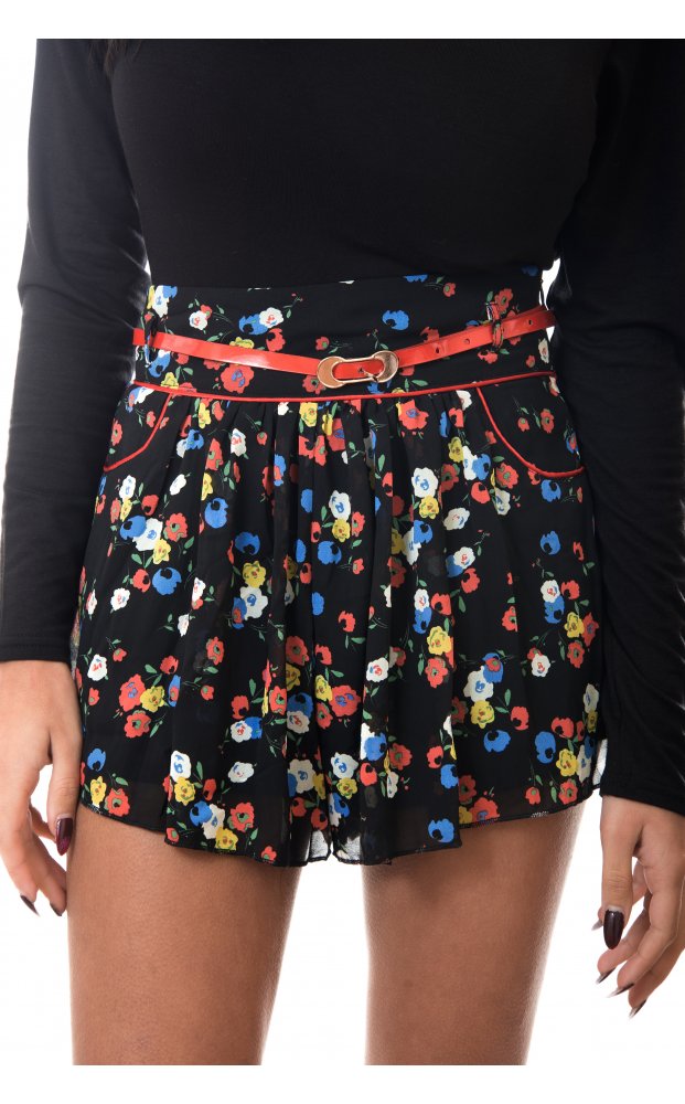 Brixton Nights Chiffon Floral Shorts