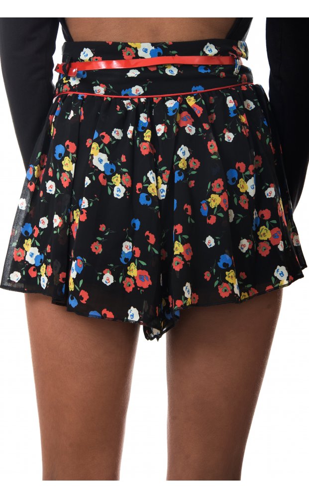 Brixton Nights Chiffon Floral Shorts