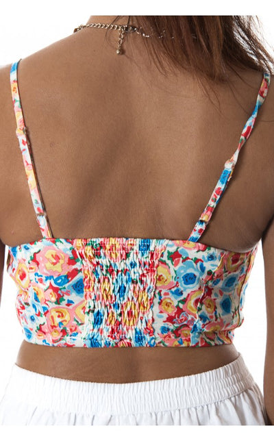 Savanna Floral Bralet Top