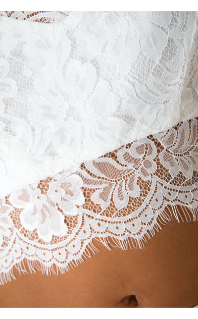 Limited Edition White Lace Bralet Top