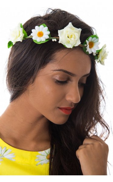 Lanikai Large Daisy Festival Hairband