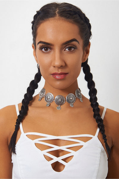 Kona Silver Disc Choker