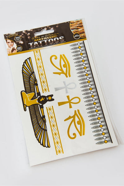 Metallic Eagle Temporary Tattoo Pack