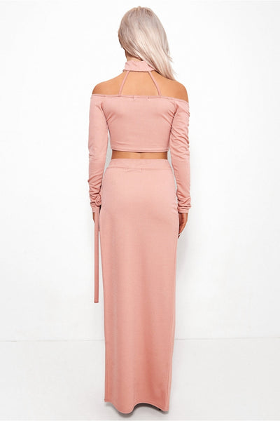 Dana Nude Choker Co-Ord