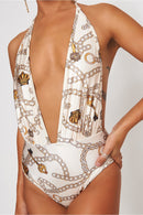 Limited Edition Chain Print Swimsuit