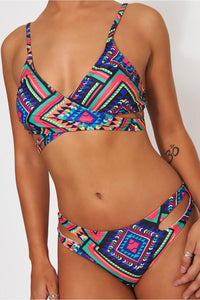 Liona Blue Aztec Bikini