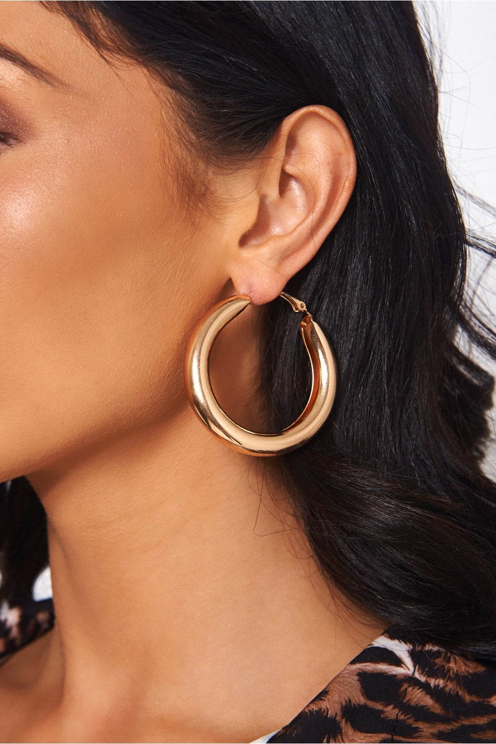 Gold Hoop Earrings