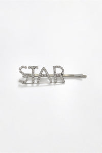 Star Diamante Hair Slide