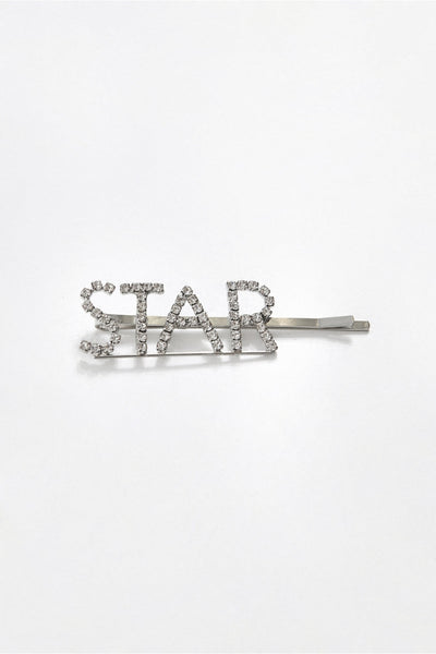 Star Diamante Hair Slide