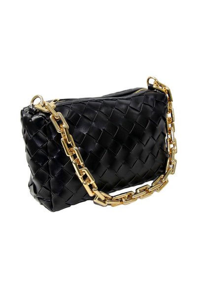 Coco Black Chain Shoulder Bag