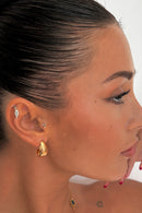 Gold Teardrop Earrings