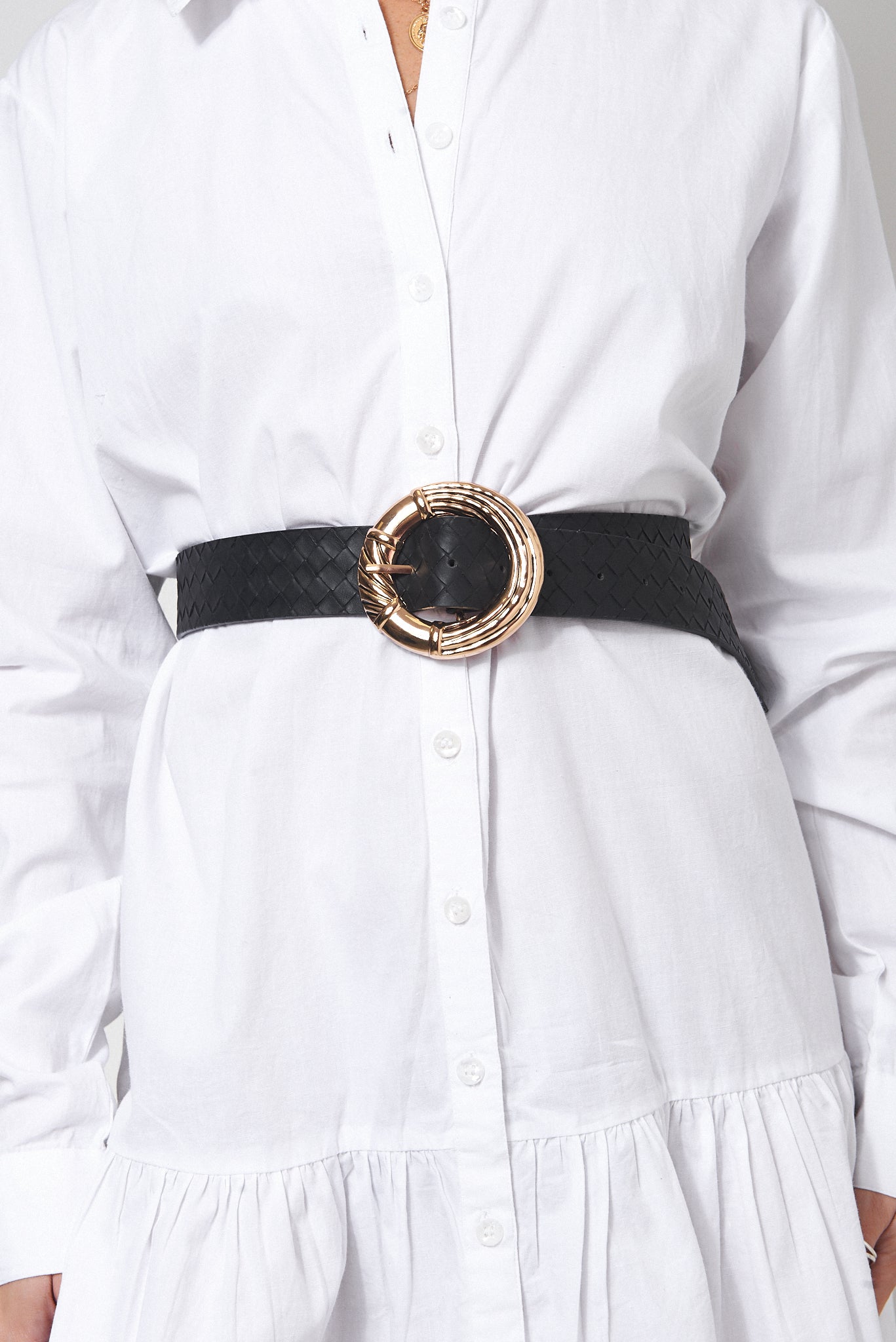 Gold Circle Black Belt