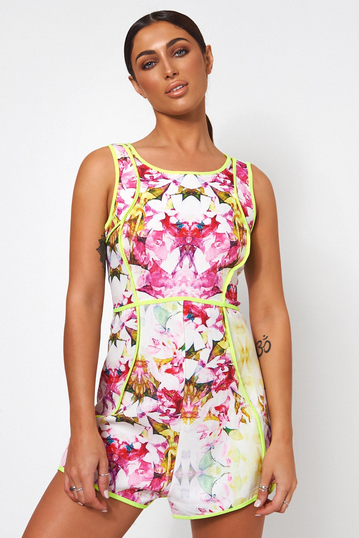 Nion Floral Playsuit