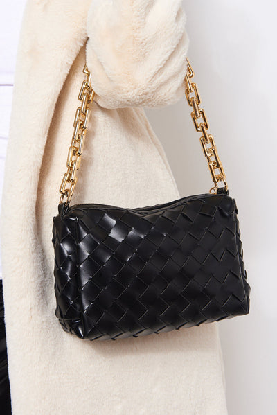 Coco Black Chain Shoulder Bag