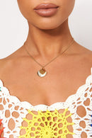 Gold Seashell Necklace