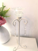 Cream Candlestick Holder